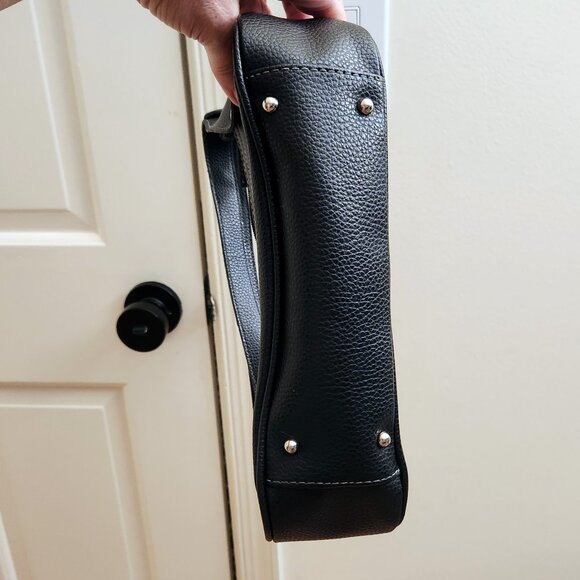 Tod's Black Leather 2Way Adjustable Shoulder Strap Micro Handbag Bag Purse - Picture 3 of 16